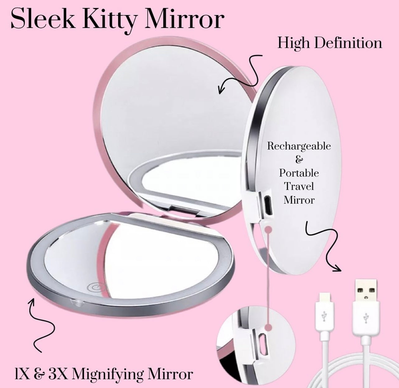 KITTY Pocket Mirror